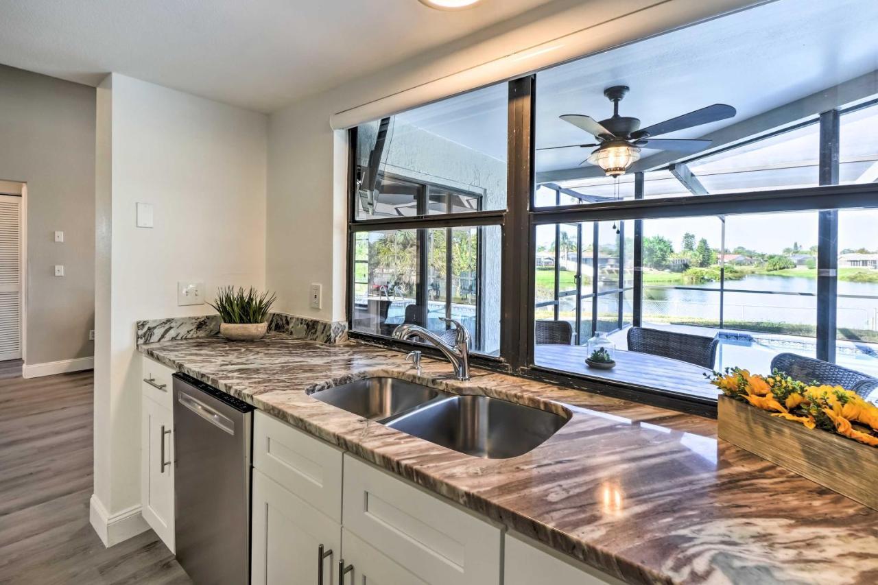 Waterfront Port Richey House With Heated Pool! Villa Exteriör bild