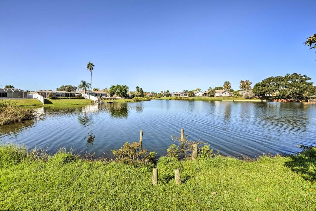Waterfront Port Richey House With Heated Pool! Villa Exteriör bild